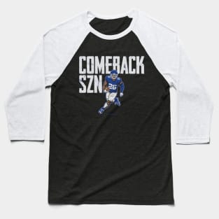 Saquon Barkley Comeback SZN Baseball T-Shirt